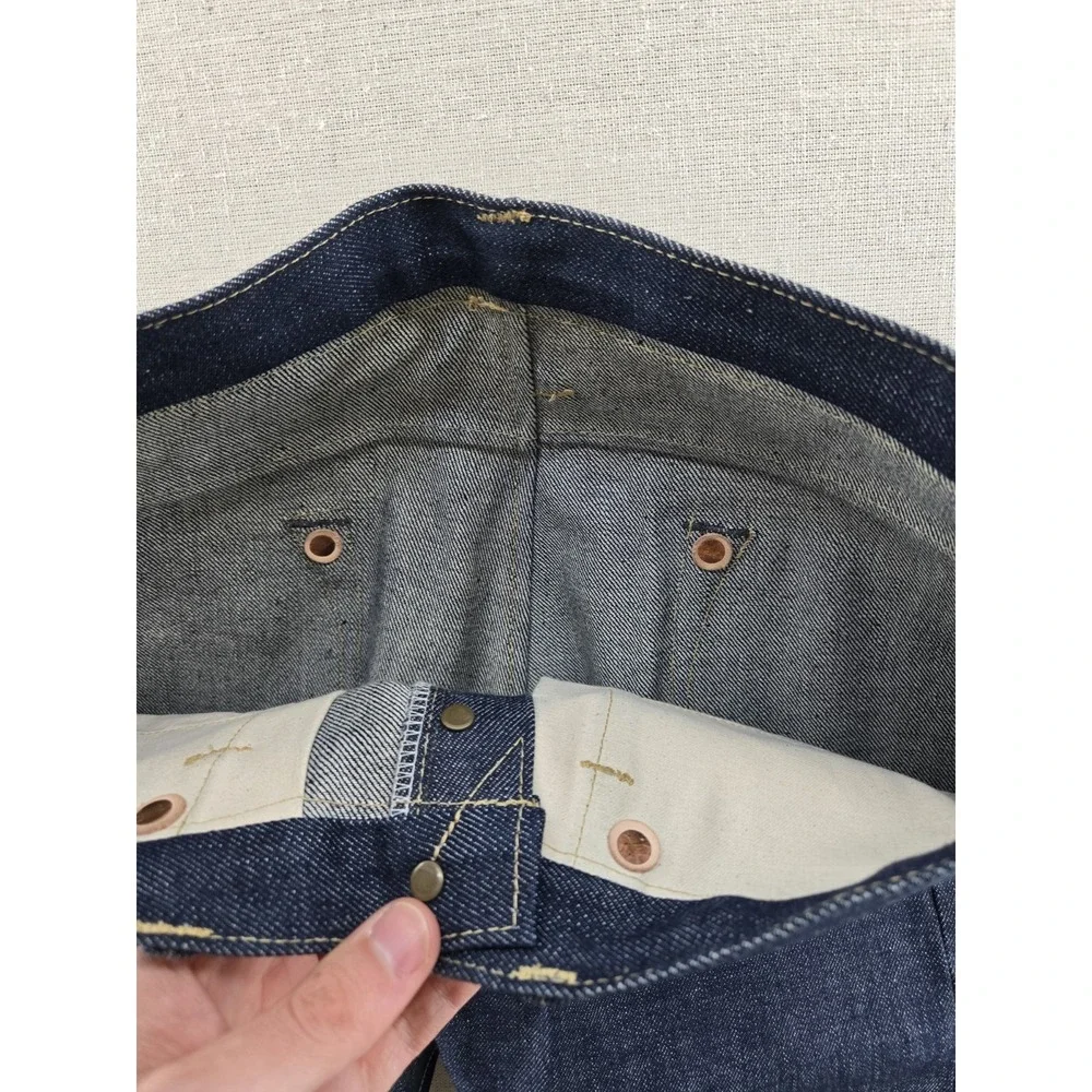 Baird Jeans Shorts Mens 30 Selvedge Jorts Raw Blue Japan Denim Slim Made in USA